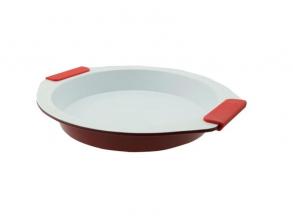 Hausberg ERT-MN 752 kerámia bevonatú kerek tapadásmentes tepsi 29 x 26,5cm