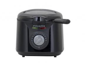 Hausberg HB-1331NG 2.5 literes 1450W ablakos fekete elektromos olajsütő