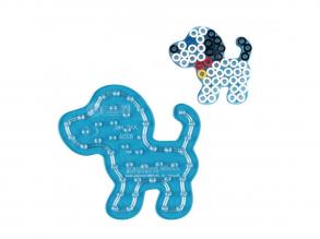 Hama Maxi vasalható gyöngyök alaplap: kutya, átlátszó