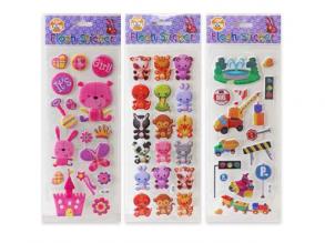 Csillámos matrica ív többféle változatban