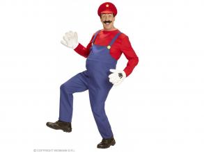 Szuper mario férfi jelmez