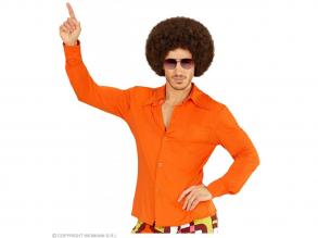 70 es évek narancssárga ing férfi jelmez