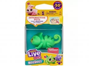 Little Live Pets: Needees Gyűjthető kiskedvencek - Curlee kaméleon