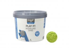 Creall Play It kinetikus homok - 750 g, sárga