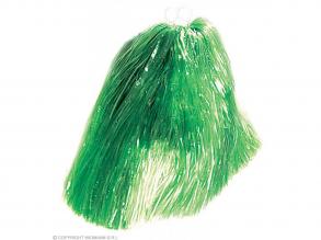 Egyszínű zöld pompon, 1 db