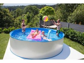 New Splasher Secure acélfalú medence szett, O 3,50 x 0,90 m