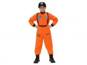 Űrhajós narancssárga fiú jelmez