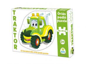 Traktor óriás padló puzzle 12db-os