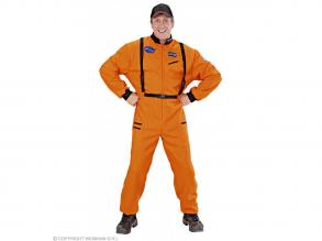 Űrhajós narancssárga férfi jelmez