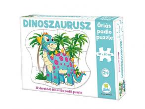 Dinoszaurusz óriás padló puzzle 12db-os