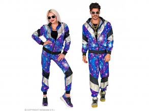 80-as évek disco csillogós tréning szett unisex felnőtt jelmez