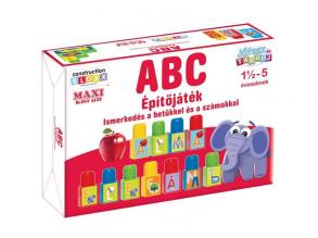 Játssz és tanulj!: ABC betűk és számok fejlesztő építőjáték - D-Toys