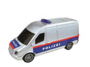 Rendőrségi kisbusz hanggal - 15 cm