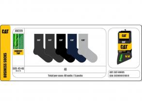 Caterpillar Business 5 pár férfi zokni vegyes színekben