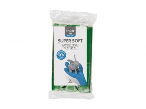 Creall szuperpuha modellezőgyurma, tartósítószermentes, zöld - 500g.