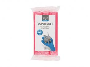 Creall szuperpuha modellezőgyurma, tartósítószermentes, rózsaszín - 500g.