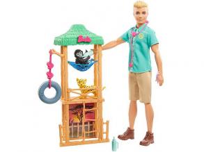 Barbie: Ken a Vadállatok orvosa játékszett - Mattel