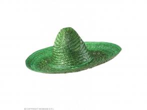 Mexikói kalap, zöld, 48 cm