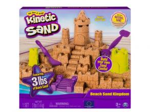Kinetic Sand: Homokvár homokgyurma szett 1,4kg - Spin Master