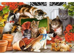 Cica játékidő 1500 db-os puzzle - Castorland