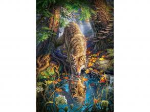 Farkas a vadonban 1500 db-os puzzle - Castorland