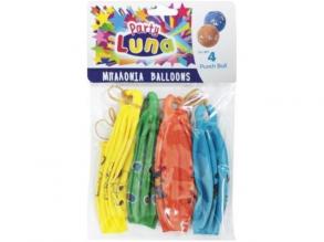 Punch Ball party léggömb 4 db-os szett