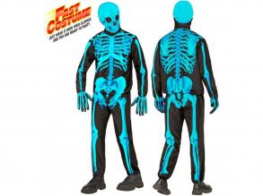 Csontváz neon ruha fiú jelmez