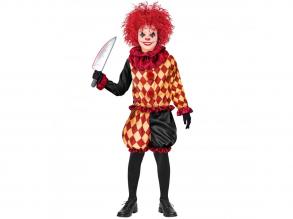 Horror bohóc jelmez fiú jelmez