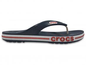 Bayaband Flip Crocs unisex kék/piros színű papucs