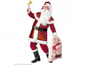Mikulás ruha övvel férfi jelmez