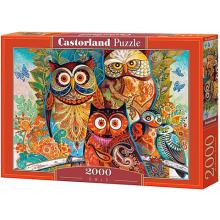 Baglyok 2000db-os puzzle - Castorland
