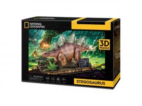 Cubic Fun 3D-puzzle National Geographic Sztegoszaurusz