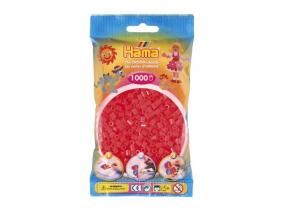 Midi gyöngy 1000 db-os neon piros
