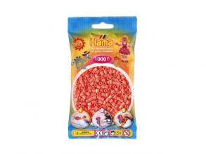Midi gyöngy 1000 db-os pasztell piros