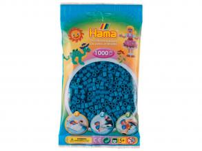 Hama vasalható gyöngy készlet, kék - 1000 darabos