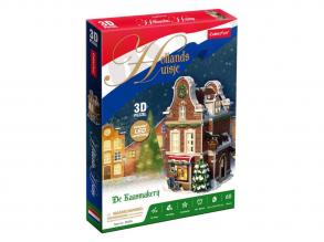 3D puzzle: sajtüzlet LED-es világítással, 60 részes