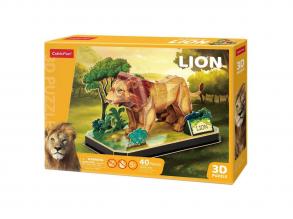 Cubic Fun 3D puzzle oroszlán
