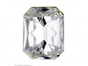 Nagy méretű hamis gyémánt gyűrű