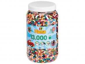 Hama vasalható gyöngy mix - 13.000 darabos