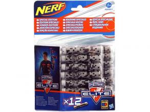 Nerf: N-Strike Szürke szivacslövedék utántöltő 12db - Hasbro