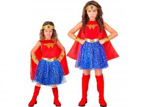 Wonder Girl klasszikus lány jelmez