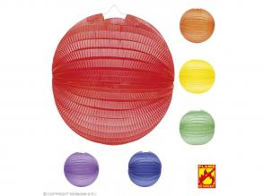 Egyszínű party gömb dekoráció, O 33 cm, nem gyúlékony, 6 féle színváltozat, 1 db