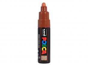 Uni Posca 7M barna festékfilc  kúpos hegyű 4,5 mm