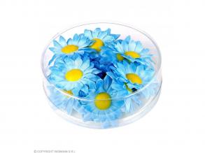 Dekoráció 20 db kék virággal