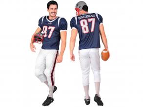 Amerikai futballjátékos férfi jelmez