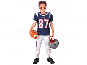 Amerikai futballjátékos fiú jelmez