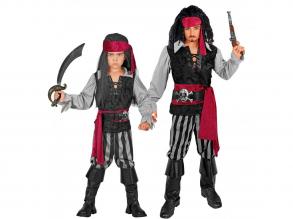 Kalóz szett fiú jelmez