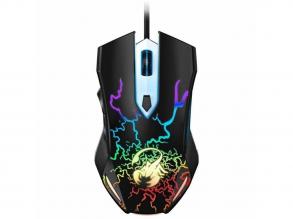 Genius Scorpion Spear fekete gamer egér