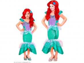 Sellő ruha lány jelmez