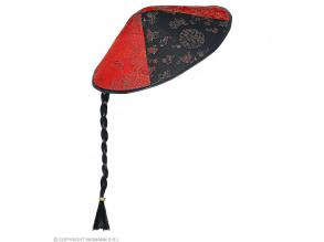 Kínai kalap, hajfonattal